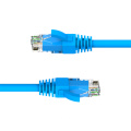 100% Component Level Tested Cat6a Patch Cable 24AWG Unshielded Cable PVC LSZH Jacket Available